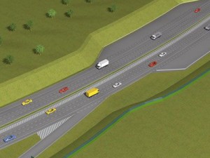 highway scene 3D Model