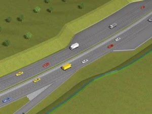 highway scene 3D Model