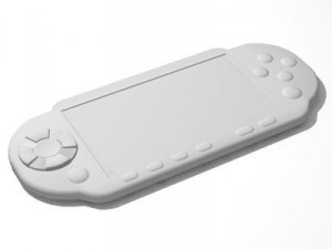 portable game console Model 3D