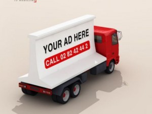 ad truck 3D Model