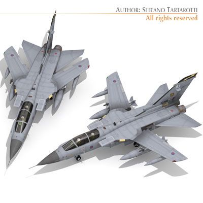 tornado adv raf 3D Model .c4d .max .obj .3ds .fbx .stl .blend 