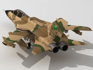 토네이도 고급 RSAF 3D 모델