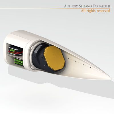 radar gripen Modelo 3D .c4d .max .obj .3ds .fbx .stl .blend 