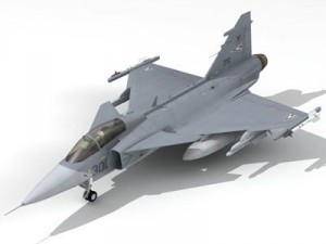 jas 39 hungarian 3D Модель