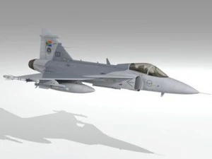 jas 39 south african 3D Model