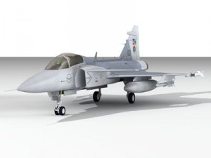 jas 39 south african 3D Model