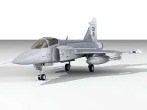 jas 39 south african 3D Model