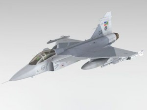 jas 39 south african 3D Model