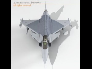 jas 39 south african 3D Model