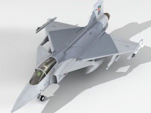 jas 39 south african 3D Model