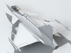 jas 39a thai 3D Model