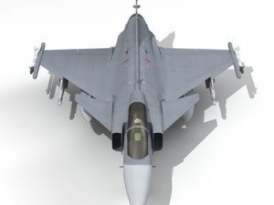 jas 39a thai 3D Model