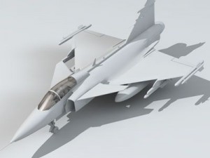 jas 39a thai 3D Model