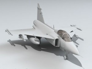 jas 39a thai 3D Model