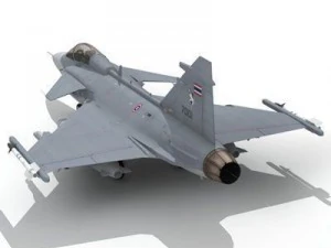 jas 39a thai 3D Model