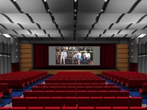 movie theatre 3D Модель