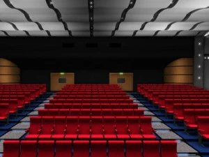 movie theatre 2 3D Model