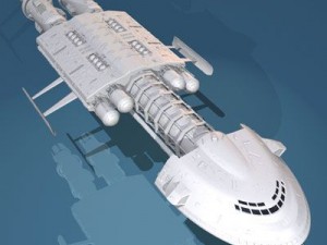 spaceship2b 3D Модель