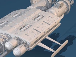 spaceship2b 3D Модель