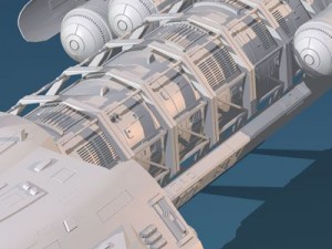 spaceship2b 3D Модель