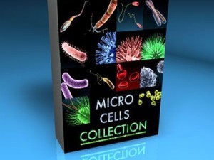 micro cells models collection 3D Model