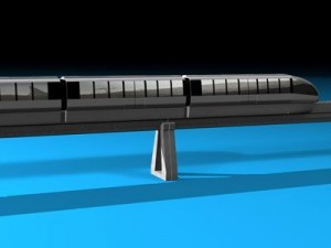 monorail train Modello 3D