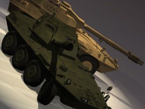 centauro b1 tank destroyer Modèle 3D