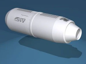 spaceship engine 2 3D Model
