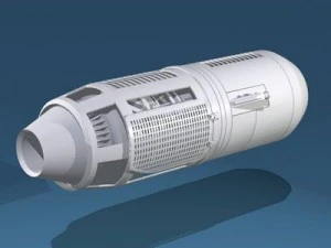 spaceship engine 2 3D Model