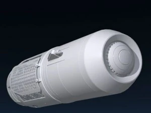 spaceship engine 2 3D Model
