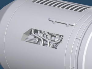 spaceship engine_2 3D-Modell