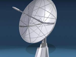 sat dish 3D Model