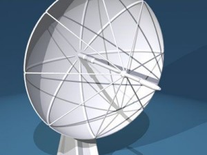 sat dish 3D Model