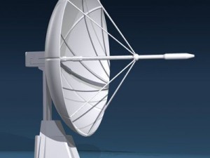 sat dish 3D Model