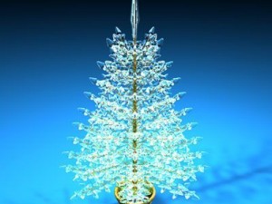christmas crystal tree 3D मॉडल
