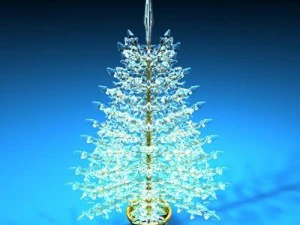 圣诞水晶树 3D 模型