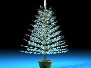 christmas crystal tree 3D Model