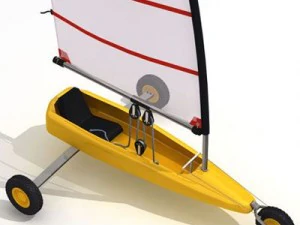 land yacht 3D Model