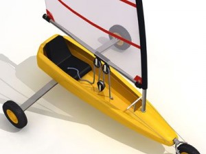 land yacht 3D 모델