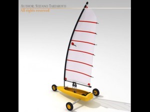 land yacht 3D 모델