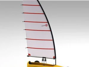 land yacht 3D Model