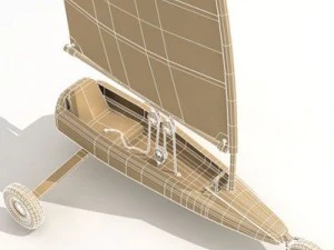 land yacht 3D Model