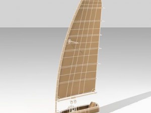 land yacht 3D 모델