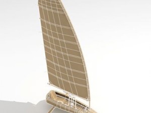 land yacht 3D 모델