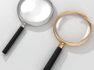magnifying glass 3D-Modell