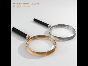 magnifying glass 3D 모델