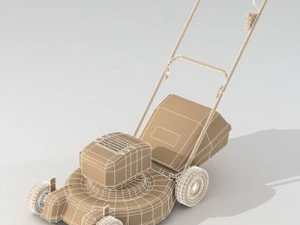 lawnmower 3D Model