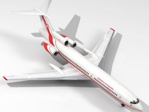tu154m polish air force 3D 모델
