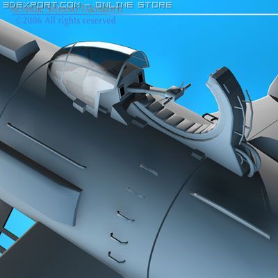 turbine bike 3D Model .c4d .max .obj .3ds .fbx .stl .blend 