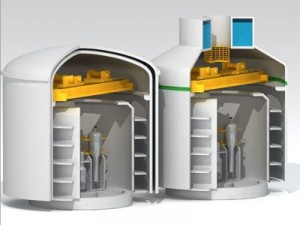 nuclear reactor building 3D Модель